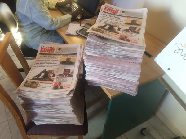 Oriental Echos, un journal de Oriental Média Groupe (xibartamba.com, senegalpost.net et geopolitico.info) qui a su se développer et s'adapter aux exigences du marché. Oriental Echos, un journal de Oriental Média Groupe (xibartamba.com, senegalpost.net et geopolitico.info) qui a su se développer et s'adapter aux exigences du marché.