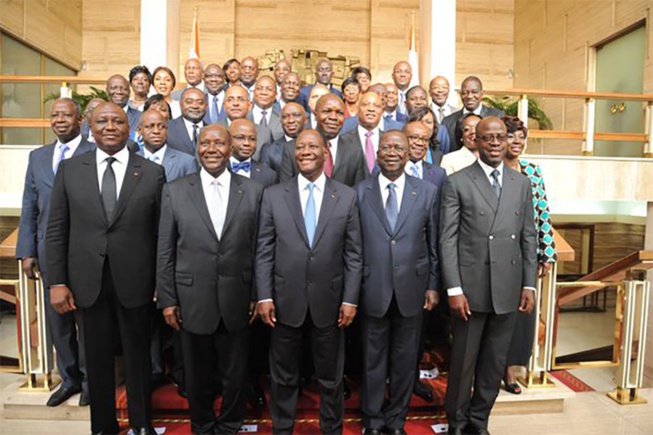 Côte d’Ivoire : Le gouvernement passe de 36 à 29 membres
