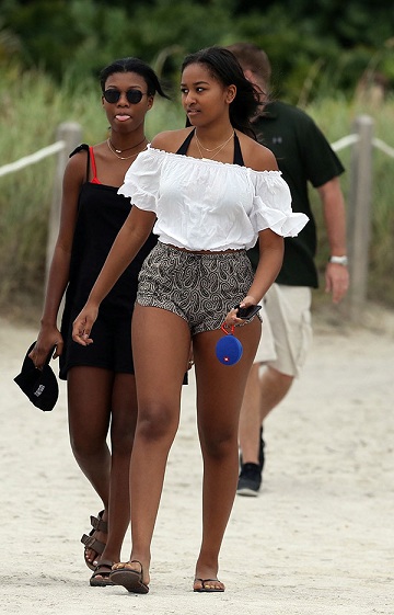 Sasha Obama s’éclate en bikini à Miami «Plus sexy que jamais» Sasha Obama s’éclate en bikini à Miami «Plus sexy que jamais»