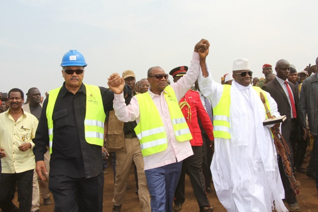 URGENT GAMBIE Vidéo: Yahya Jammeh et Alpha Condé viennent d'embarquer à bord d'un jet privé