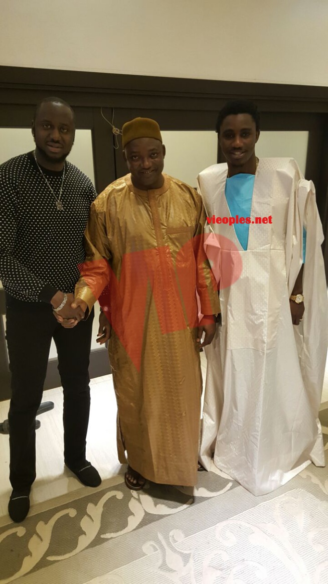 Waly Seck en visite chez e nouveau President Gambien Adama Barrow. En images Waly Seck en visite chez e nouveau President Gambien Adama Barrow. En images