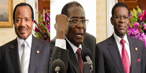 Liste d’actuels présidents africains au pouvoir depuis une "éternité" Liste d’actuels présidents africains au pouvoir depuis une "éternité"