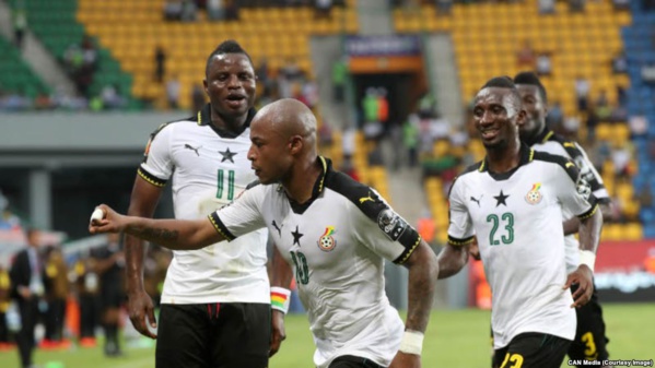 Vidéo-CAN 2017: Ghana vs RDC (2-1), les frères Ayew portent leur équipe en demi-finale contre le Cameroun Vidéo-CAN 2017: Ghana vs RDC (2-1), les frères Ayew portent leur équipe en demi-finale contre le Cameroun