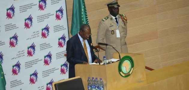 Le président guinéen Alpha Condé a été élu par ses pairs, président de l’Union africaine (UA) en remplacement du président tch... Le président guinéen Alpha Condé a été élu par ses pairs, président de l’Union africaine (UA) en remplacement du président tch...