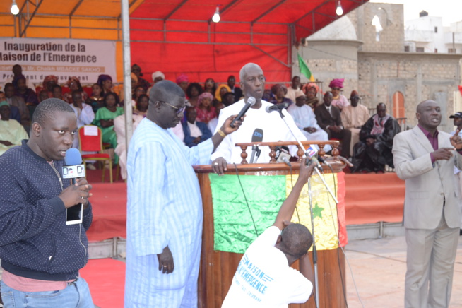 Le ministre Cheikh Mbacké Sakho draine du monde à l' inauguration de la Maison de l'Emergence.