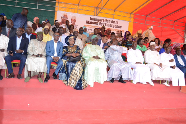 Le ministre Cheikh Mbacké Sakho draine du monde à l' inauguration de la Maison de l'Emergence.