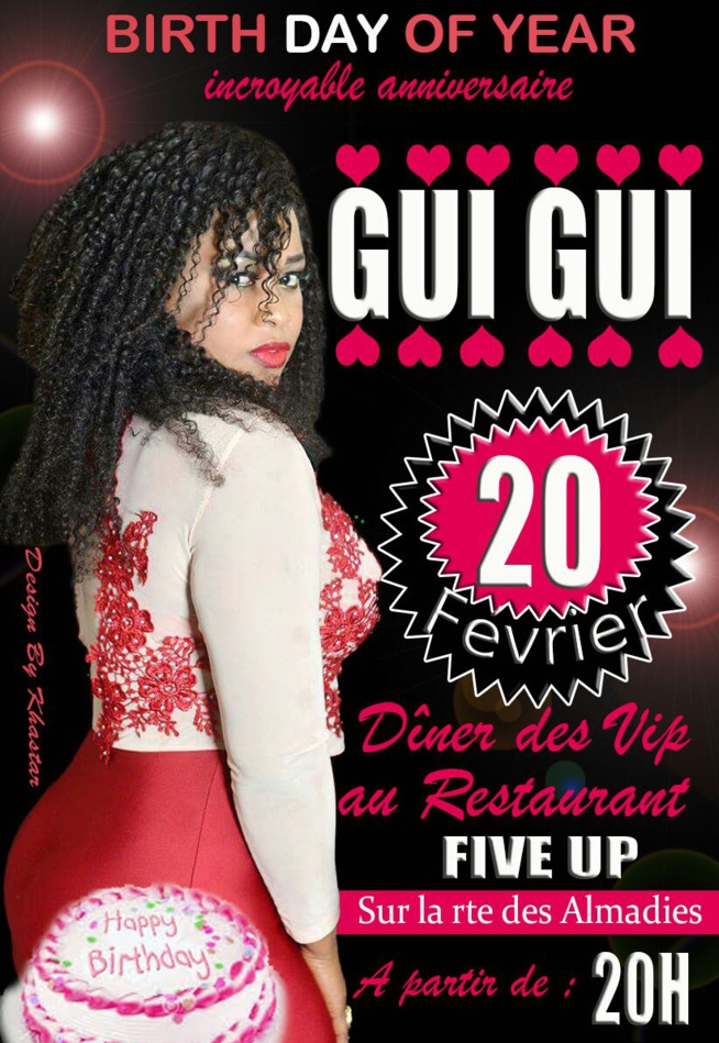 BIRTH DAY OF THE YEAR: Guigui souffle une bougie de plus ce 20 Fevrier.