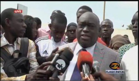 Me El Hadj Diouf, avocat de Khalifa Sall, "ils n'ont rien contre lui, ils voulaient le fatiguer, l'humilier, l'intimider" Me El Hadj Diouf, avocat de Khalifa Sall, "ils n'ont rien contre lui, ils voulaient le fatiguer, l'humilier, l'intimider"