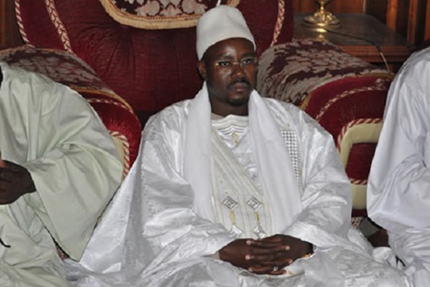 Serigne Bassirou Abdou Khadre rend visite à la famille El Hadji Cheikh Touré, mardi