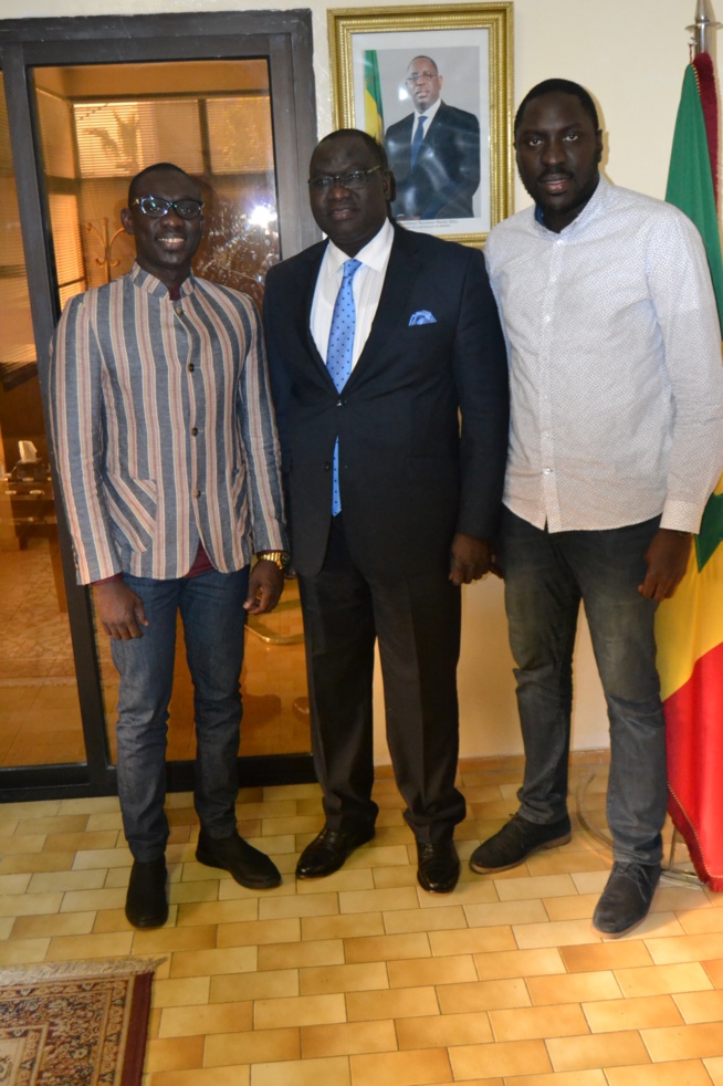 GRAND BEGUÉ DE CASABLANCA: PAPE DIOUF rencontre les autorités au Consulat du Sénégal à Casablanca GRAND BEGUÉ DE CASABLANCA: PAPE DIOUF rencontre les autorités au Consulat du Sénégal à Casablanca