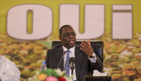 Bilan de cinq ans de gestion du Président Macky Sall, l'APR décrit un Sénégal émergent Bilan de cinq ans de gestion du Président Macky Sall, l'APR décrit un Sénégal émergent