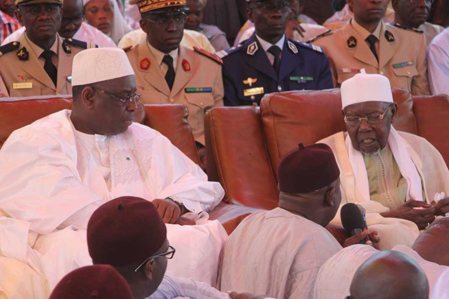 Tivaouane: Macky Sall affirme son soutien à Serigne Abdoul Aziz Sy Al Amine