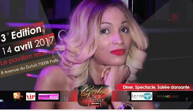 VIDÉO: Indépendance du Sénégal à Paris: Gala Chic et Glamour le 14 avril au Pavillon Le Doyen sur les Champs Élysées. Regardez les nominés. VIDÉO: Indépendance du Sénégal à Paris: Gala Chic et Glamour le 14 avril au Pavillon Le Doyen sur les Champs Élysées. Regardez les nominés.