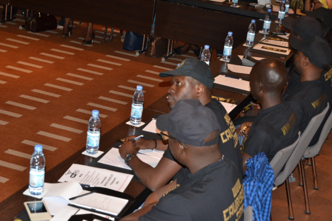 CAURIS D'OR:Réunion technique, le PDT Mbagnick Diop et son staff pour les réglages sur la communication de la 13 éditions CAURIS D'OR:Réunion technique, le PDT Mbagnick Diop et son staff pour les réglages sur la communication de la 13 éditions