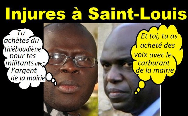 Mansour Faye et Cheikh Bamba Dièye s’insultent comme des…Gamins