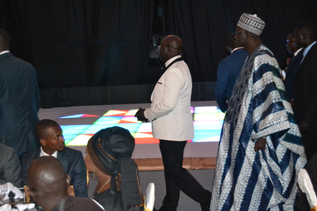 CAURIS D'OR: Arrivé du Président du MDES Mbagnick Diop accompagné par la délégation du gouvernement. CAURIS D'OR: Arrivé du Président du MDES Mbagnick Diop accompagné par la délégation du gouvernement.