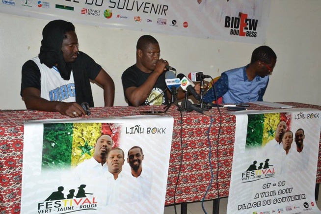 Festival Vert Jaune Rouge, le groupe Bidew Bou Bess était face à la presse. Festival Vert Jaune Rouge, le groupe Bidew Bou Bess était face à la presse.