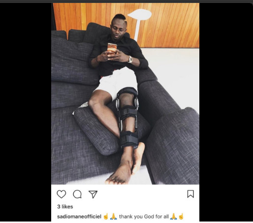 Photo-Sadio Mané pourrait subir une opération du genou Photo-Sadio Mané pourrait subir une opération du genou