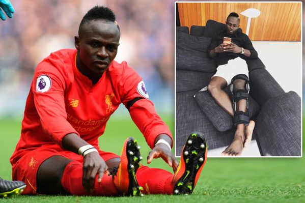 Fin de saison pour Sadio Mané, il va subir une opération