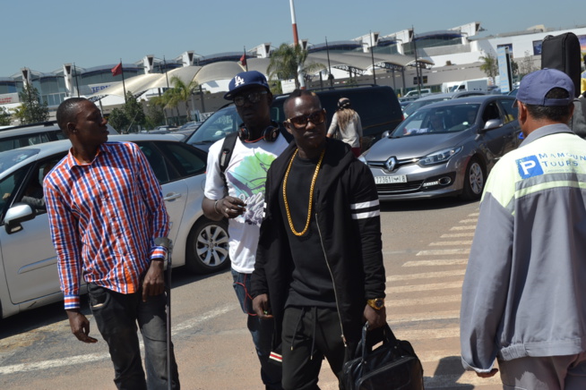 Arrivée de la génération consciente de Pape Diouf à Casablanca pour le "Grand bégué" du 08 avril. Arrivée de la génération consciente de Pape Diouf à Casablanca pour le "Grand bégué" du 08 avril.