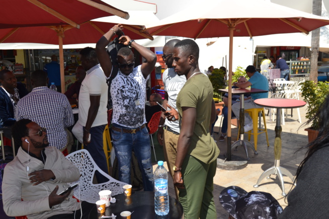 Arrivée de la génération consciente de Pape Diouf à Casablanca pour le "Grand bégué" du 08 avril.