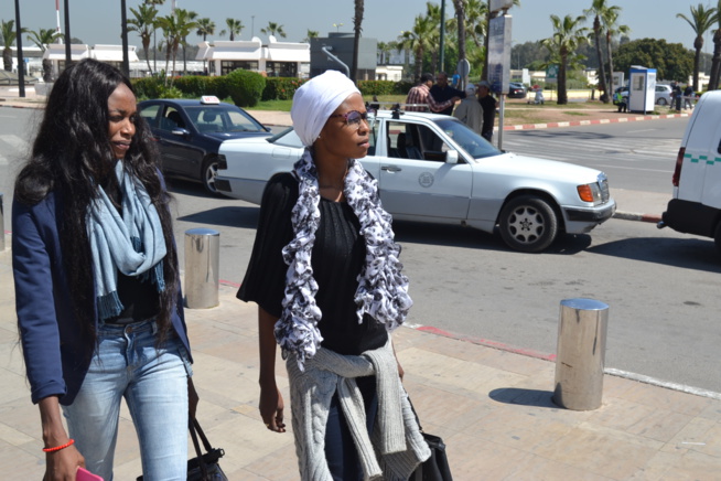 Arrivée de la génération consciente de Pape Diouf à Casablanca pour le "Grand bégué" du 08 avril.