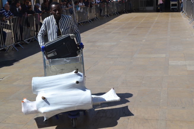 Arrivée de la génération consciente de Pape Diouf à Casablanca pour le "Grand bégué" du 08 avril.