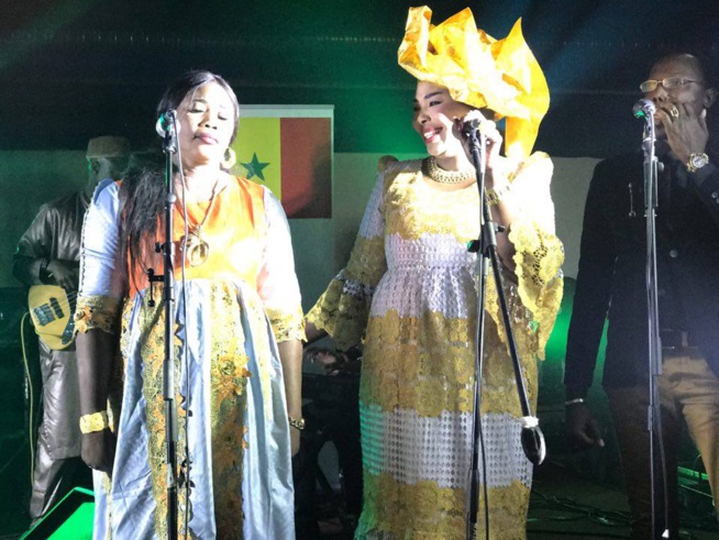 Rakhou Prod: Les deux diva Fatou Ngueweul et Kiné Lam enflamment la nuit des femmes au Palais des Congrés de Montreuil. Rakhou Prod: Les deux diva Fatou Ngueweul et Kiné Lam enflamment la nuit des femmes au Palais des Congrés de Montreuil.