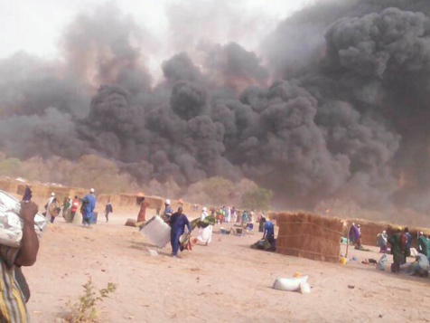 Incendie du Daaka de Médina Gounass: Quatre suspects arrêtés par la Gendarmerie Incendie du Daaka de Médina Gounass: Quatre suspects arrêtés par la Gendarmerie