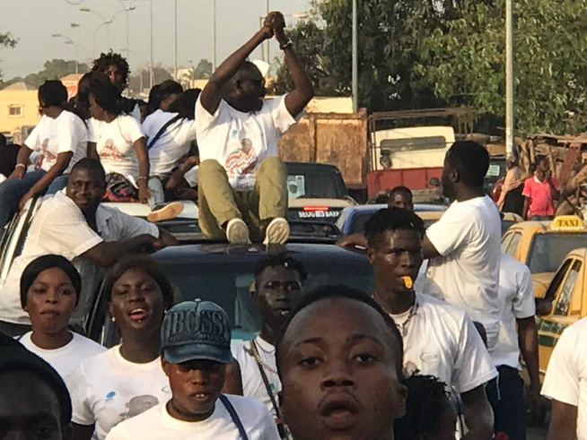 21 22 23 AVRIL, L' accueille de Pape Diouf en Gambie.