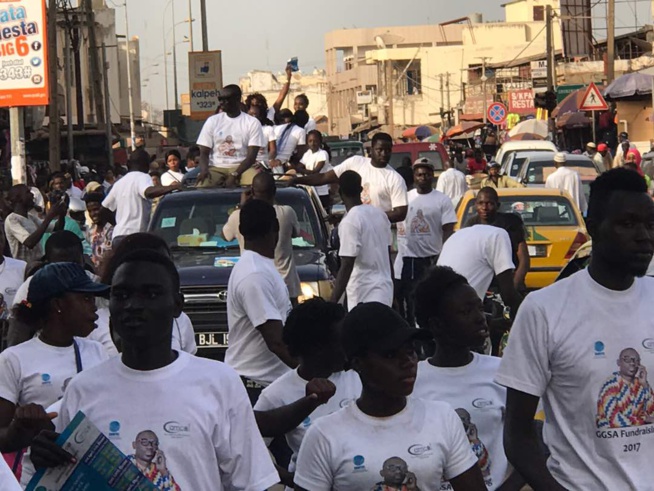 21 22 23 AVRIL, L' accueille de Pape Diouf en Gambie.