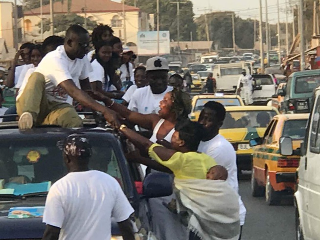 21 22 23 AVRIL, L' accueille de Pape Diouf en Gambie.