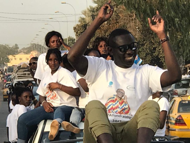 21 22 23 AVRIL, L' accueille de Pape Diouf en Gambie.