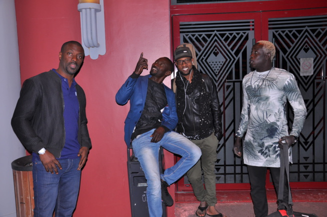 JOURJ J, Anniversaire de Waly Seck, les musiciens de "FARAMAREN MUSIC" attérit au Dock Pullman de Paris.