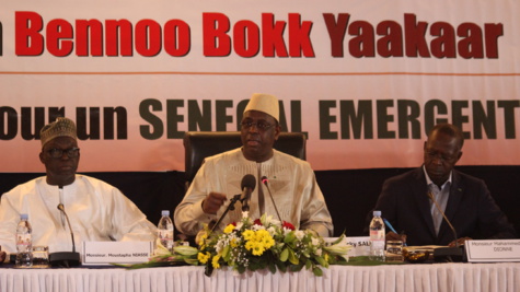Le Président Macky Sall: "L'Exécutif ne participe nullement dans les affaires internes de la Justice" Le Président Macky Sall: "L'Exécutif ne participe nullement dans les affaires internes de la Justice"