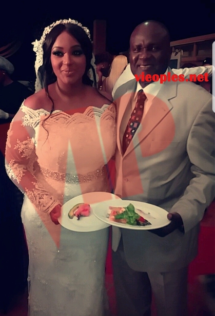 Réception du mariage de Elisabeth Guillabert et Doudou Diagne. deux fils de vip Réception du mariage de Elisabeth Guillabert et Doudou Diagne. deux fils de vip