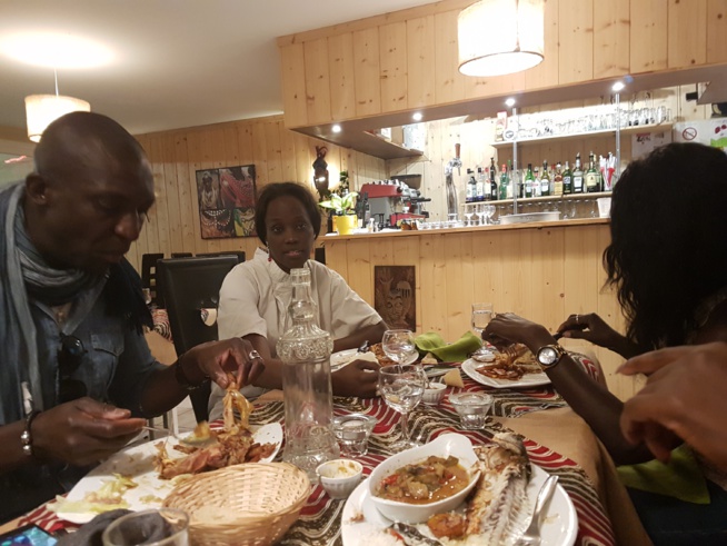 Video resto chez KEYNA à Mimizan pour le grand show du 20 mai au Dock Eiffel avec Pape Diouf