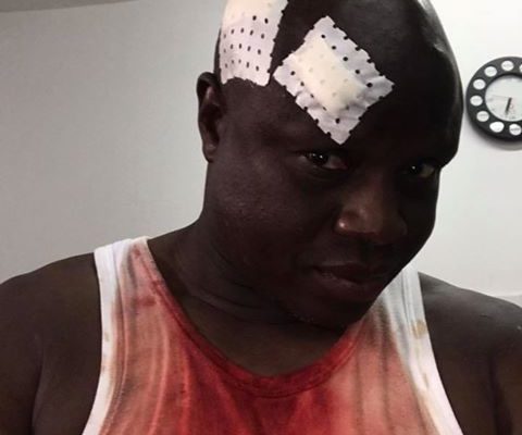 Amara Traoré agressé par des supporters. Amara Traoré agressé par des supporters.