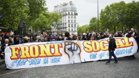 France: Première manifestation à Paris après l'élection d'Emmanuel Macron France: Première manifestation à Paris après l'élection d'Emmanuel Macron