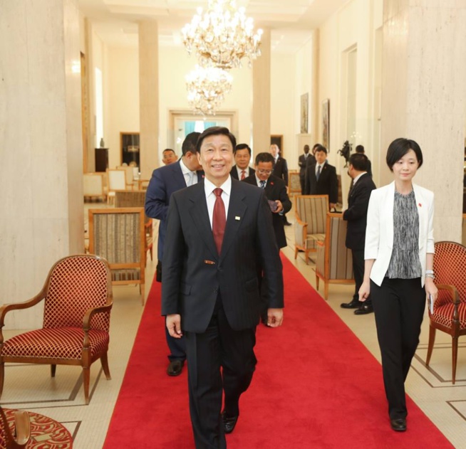 Le chef de l'Etat a reçu hier le vice-Président de la République populaire de Chine