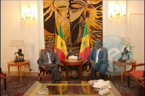 Le Président Macky Sall a reçu au palais l’ancien P.M Souleymane Ndéné Ndiaye, SG de l’Union Nationale pour le Peuple Bokk Diemou