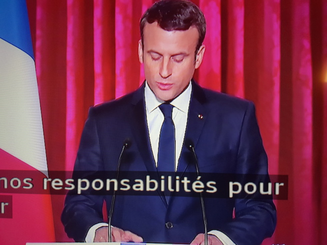 VIDEO + PHOTOS: Le 8 eme Président de la France Emmanuel Macron prend fonction ce 14 Mai à L'Elysée.