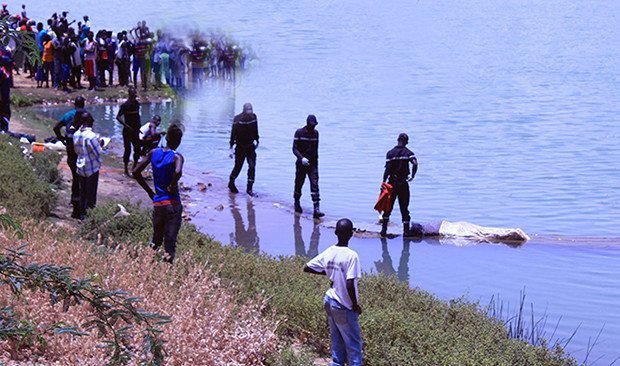 Six jeunes de Tivaouane emportés par les eaux: Khadim Sock, Mansour Diakhaté, Pape Seyni Ndoye et une fille