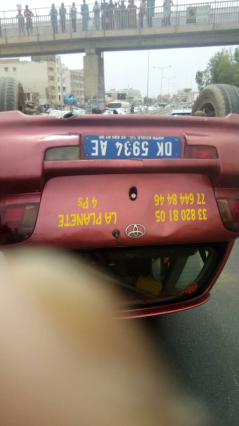 Accident à hauteur de Nord Foire: Un véhicule de l’auto-école « La Planète » dérape et fait 2 blessés légers- Mis à jour Accident à hauteur de Nord Foire: Un véhicule de l’auto-école « La Planète » dérape et fait 2 blessés légers- Mis à jour