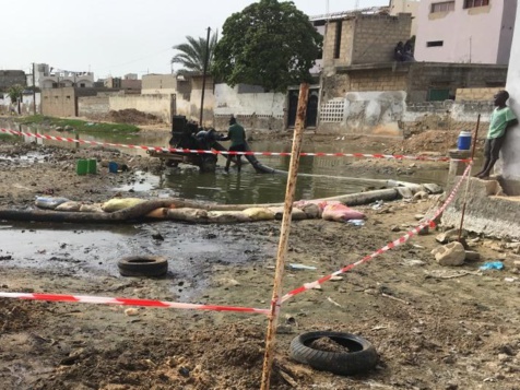 Fuite d'essence du pipeline de la SAR-le gouverneur de Dakar rassure: "La situation est sous contrôle" Fuite d'essence du pipeline de la SAR-le gouverneur de Dakar rassure: "La situation est sous contrôle"