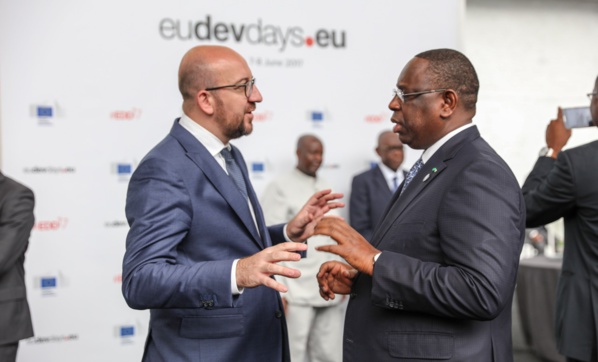 Macky Sall porte la voix du continent à Bruxelles pour le respect des engagements de la COP 21 de Paris Macky Sall porte la voix du continent à Bruxelles pour le respect des engagements de la COP 21 de Paris