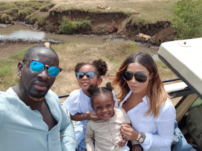 Mamadou Sakho avec sa petite famille Mamadou Sakho avec sa petite famille