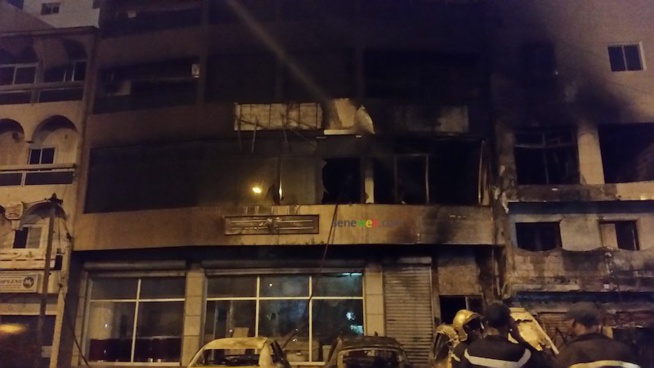 Retour sur les lieux de l’incendie à Ouest Foire Retour sur les lieux de l’incendie à Ouest Foire