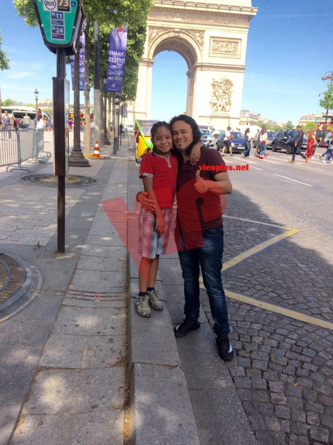 Madame cuisine, Alphie Ba dans "YEWULEN" sur la TFM en vacance à Paris.