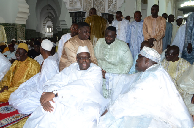 En images la prière de la Korité 2017 ce lundi 26 à la grande mosquée de Dakar.